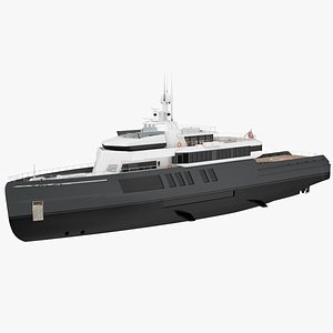 Silba Explorer Yacht 3D model