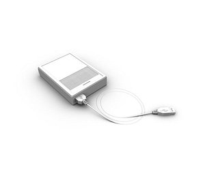 3d external hard disk model