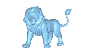 Lion  Printable  STL OBJ