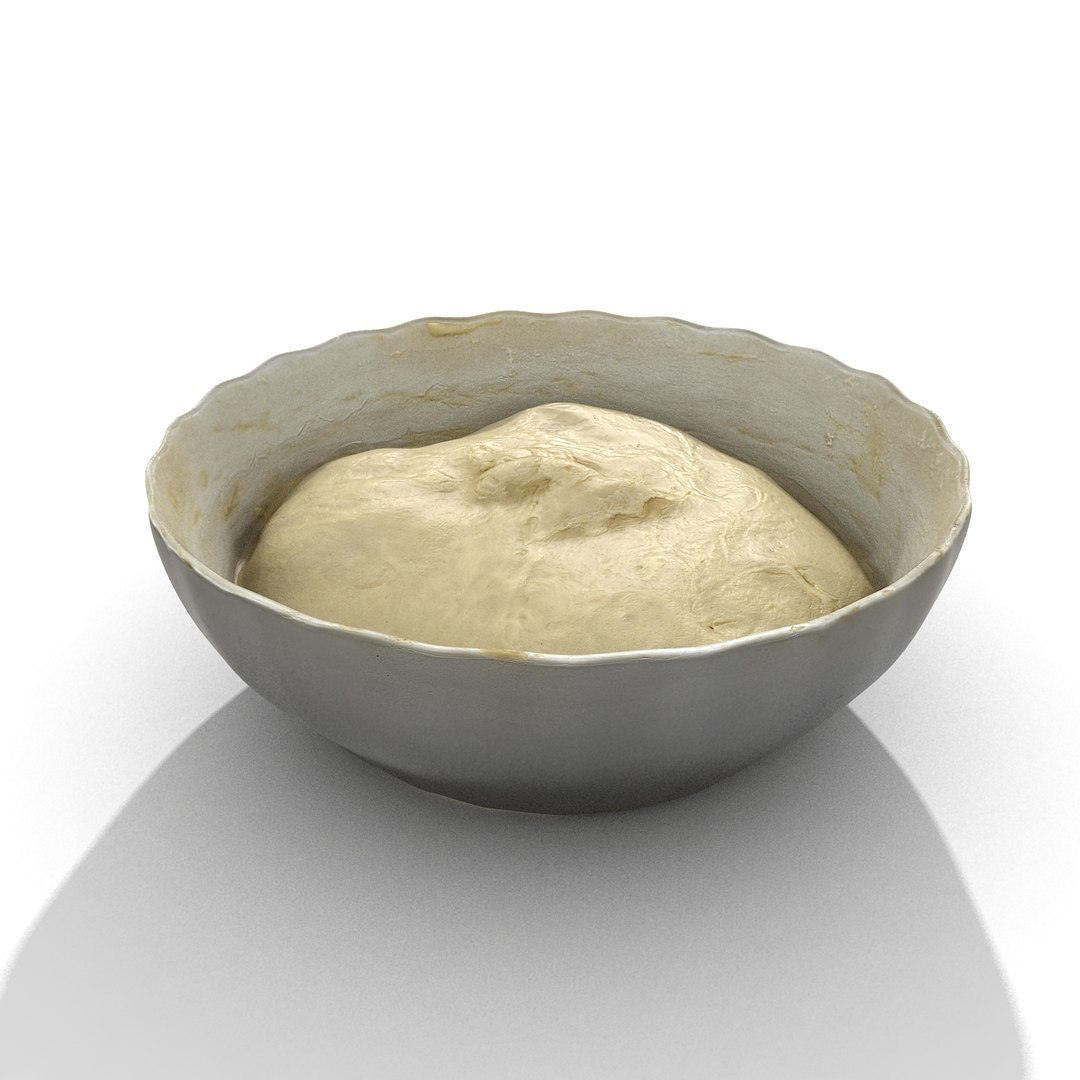 realistic model https://p.turbosquid.com/ts-thumb/03/T7oLOe/nelNkUuy/doughinbowlunrissed_05/jpg/1495377233/1920x1080/fit_q87/9092b8183d472fe537f4779d0bcdb53d793de7c9/doughinbowlunrissed_05.jpg