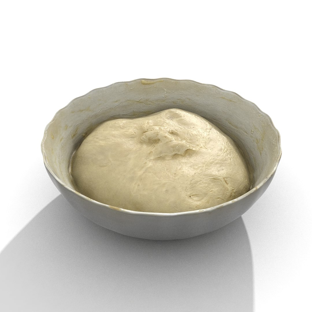 realistic model https://p.turbosquid.com/ts-thumb/03/T7oLOe/q6D1CEf3/doughinbowlunrissed_21/jpg/1495377233/1920x1080/fit_q87/7119408cab64d06ad0af0e37c4d4fc7e5ce731b9/doughinbowlunrissed_21.jpg