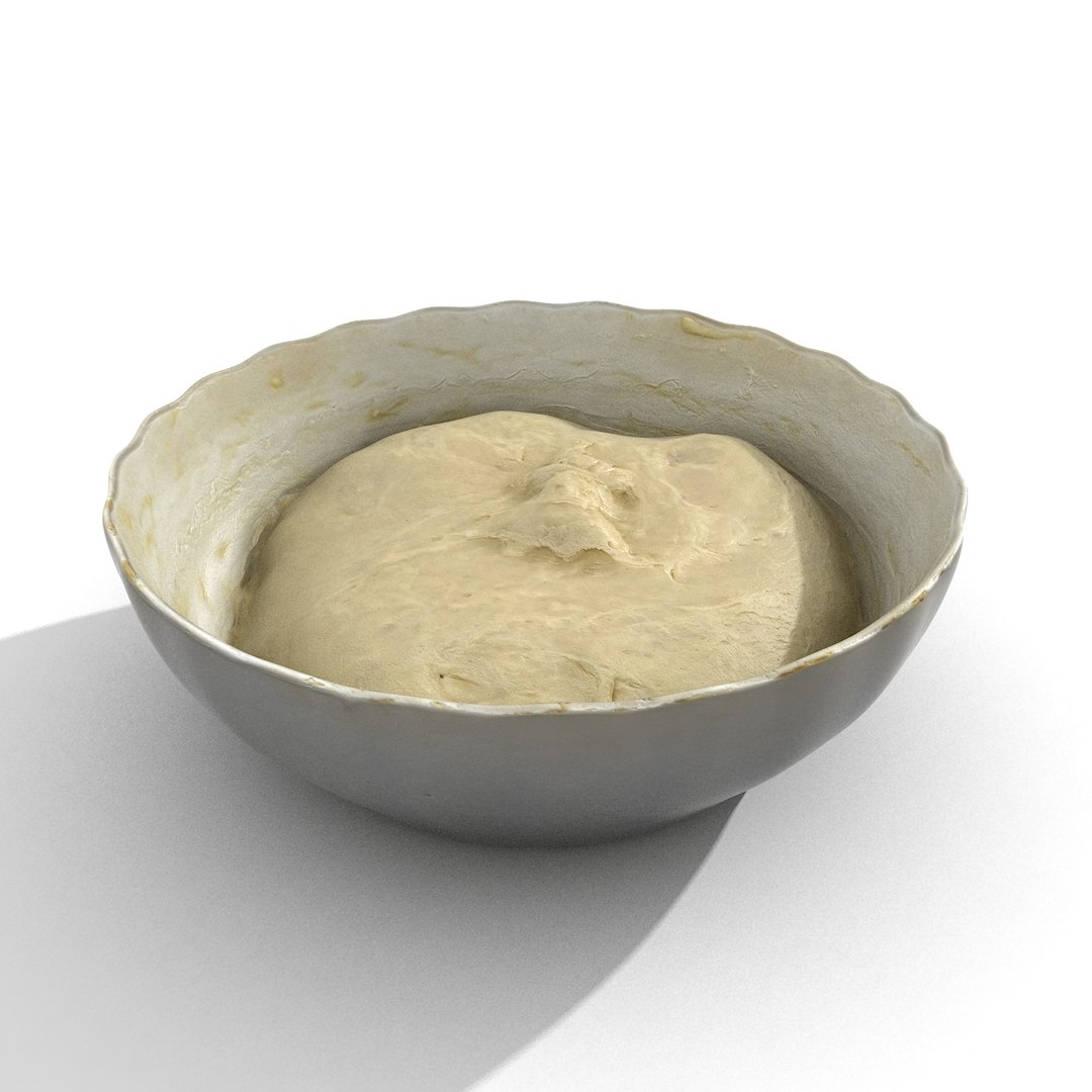 realistic model https://p.turbosquid.com/ts-thumb/03/T7oLOe/tW0YVX5U/doughinbowlunrissed_07/jpg/1495377233/1920x1080/fit_q87/b5bfcfab8d548ddde9472c3335be17e7c64aa4dc/doughinbowlunrissed_07.jpg