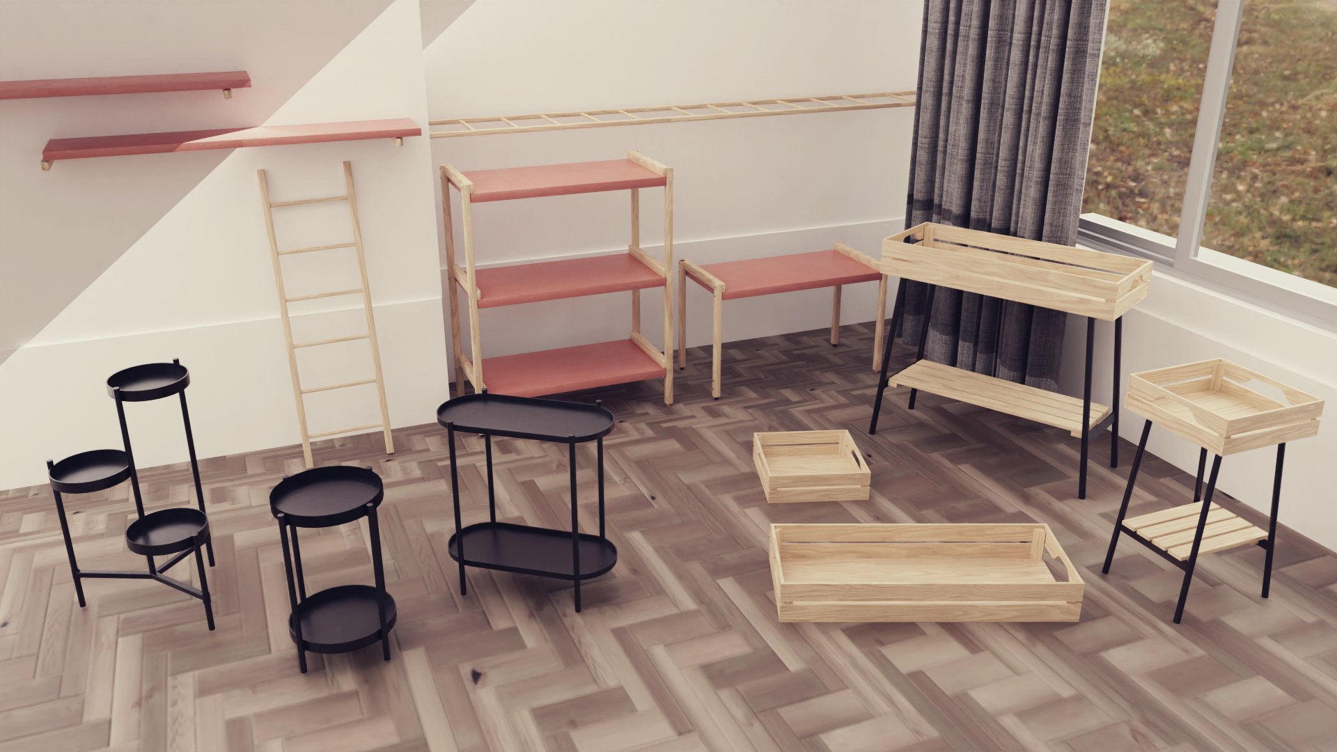3D Model Stands Collection - TurboSquid 1909241