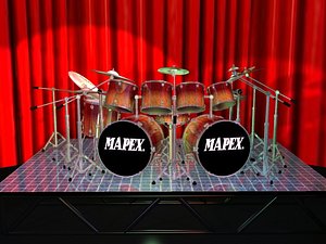 3d twisted drum sets
