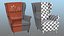Grey Cloth Chair