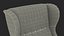 Grey Cloth Chair