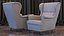 Grey Cloth Chair