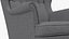 Grey Cloth Chair