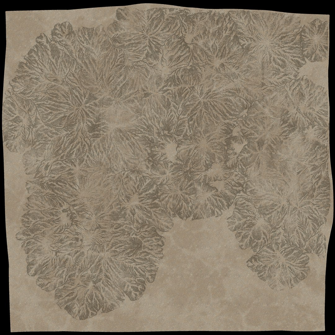 Desert Mountain Landscape Model - TurboSquid 1530858