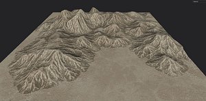Desert Mountain Landscape