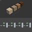 Oak wood material 11