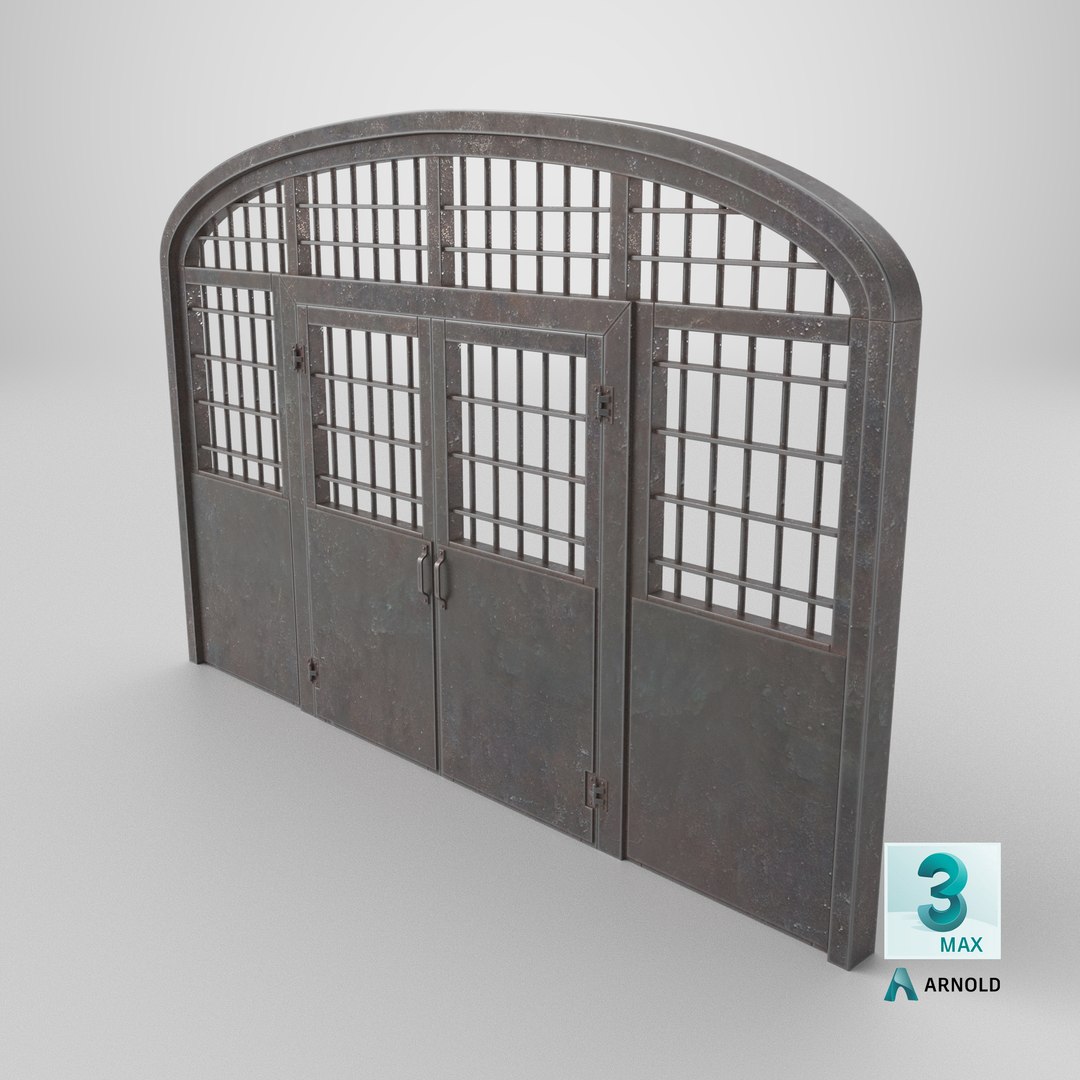 Old Metal Gates 3D model https://p.turbosquid.com/ts-thumb/03/mRXuMW/QD/stemcell_max_arnold_render/png/1779989571/1920x1080/fit_q87/d11281b07aef4c444b26b7384e6c3bf5413ab4c9/stemcell_max_arnold_render.jpg