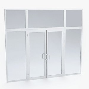 Door glass096