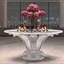 center table flowers 3D