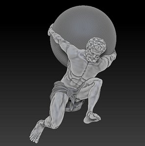 Atlas statue