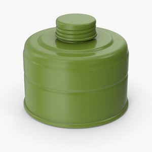 Gas Mask Filter 3D model