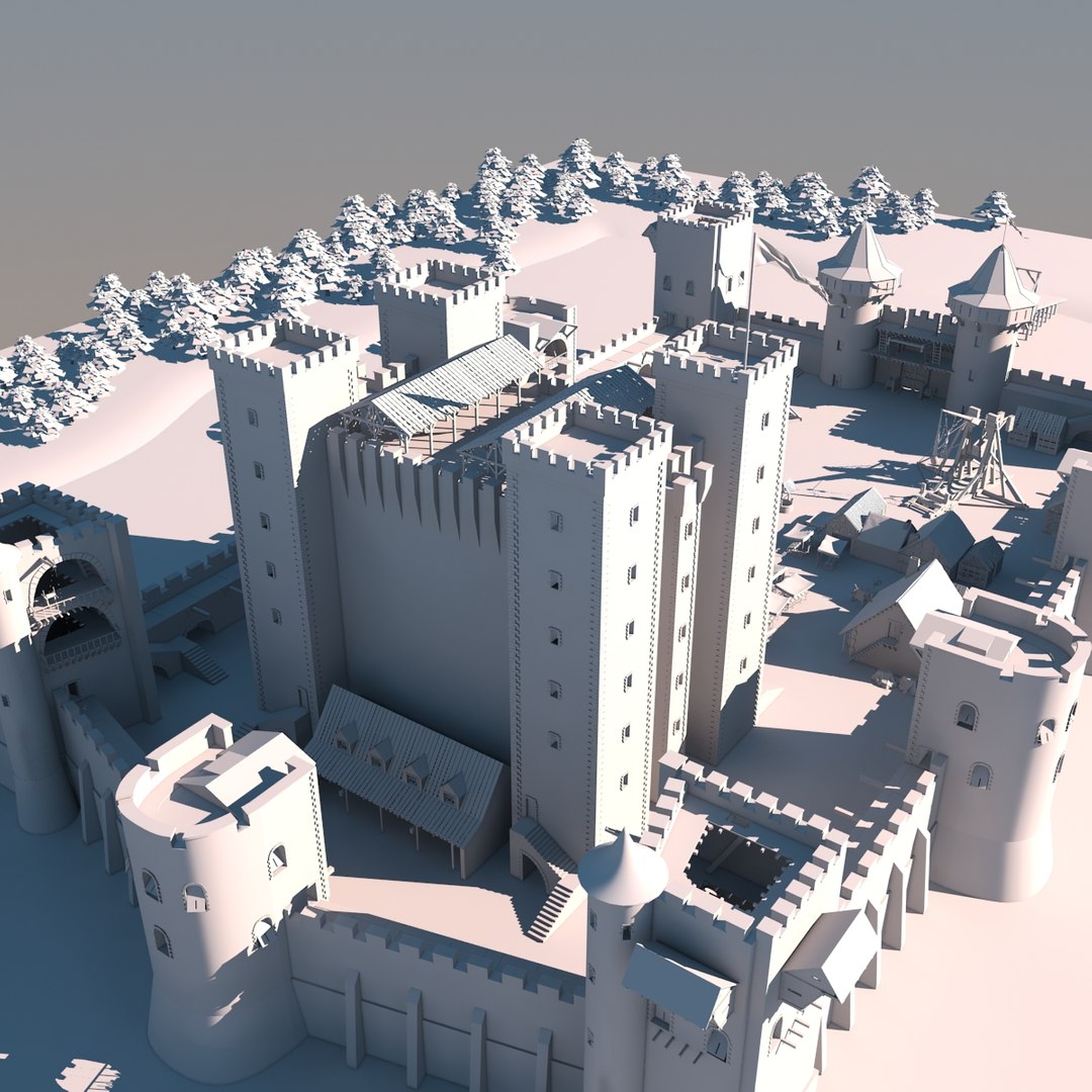 Medieval Castle Max, image size:1080x1080