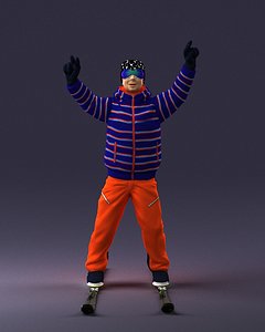 scanned human 3D model