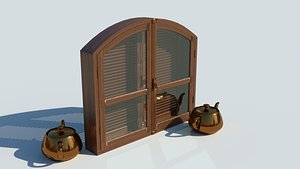 window wood 3D