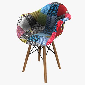 Colorful Armchair 3D