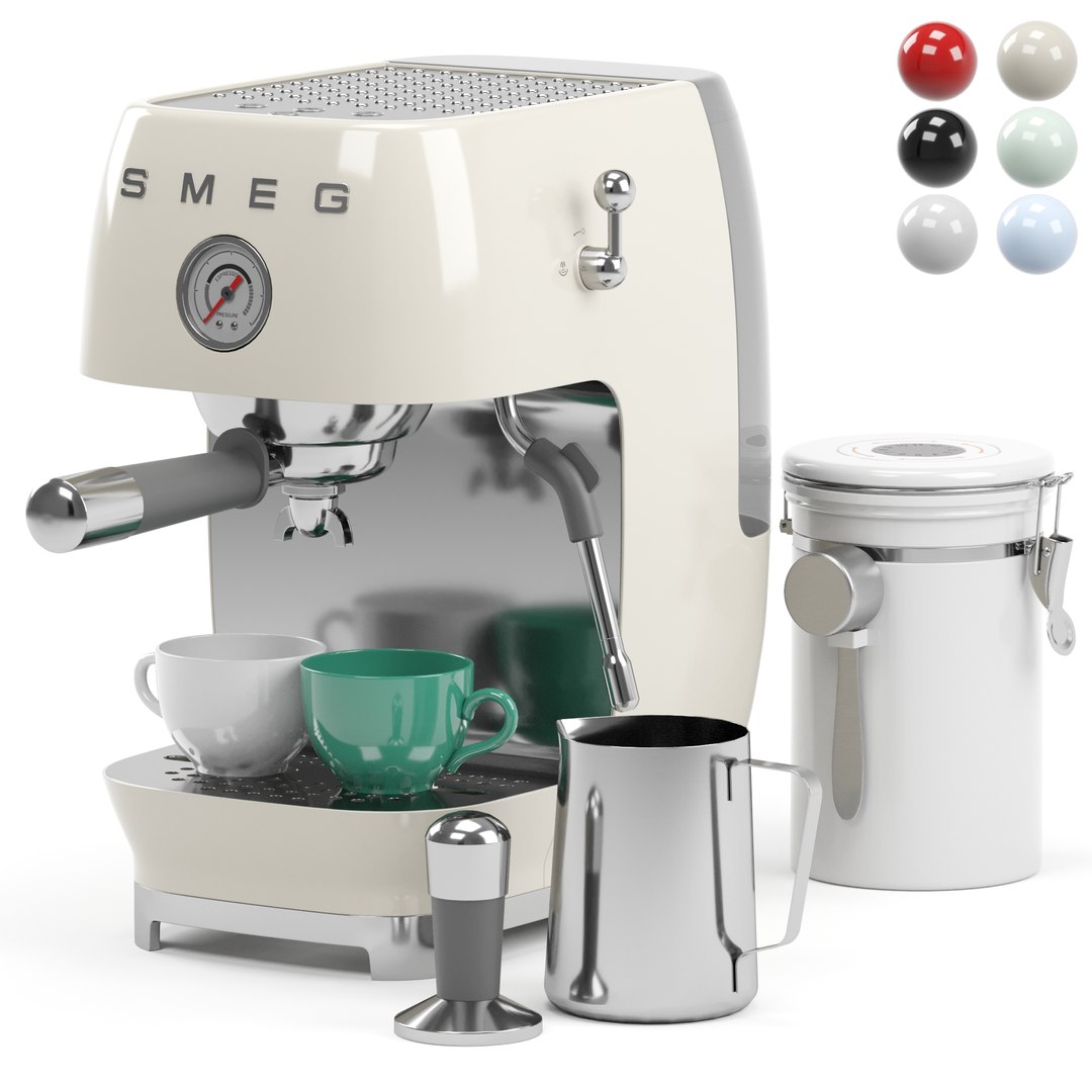 SMEG espresso coffee machine model https://p.turbosquid.com/ts-thumb/04/EqIKyR/2J/02/jpg/1765082371/1920x1080/fit_q87/7ac889e3fe8b489b4fdb408917d694449f48ea3a/02.jpg