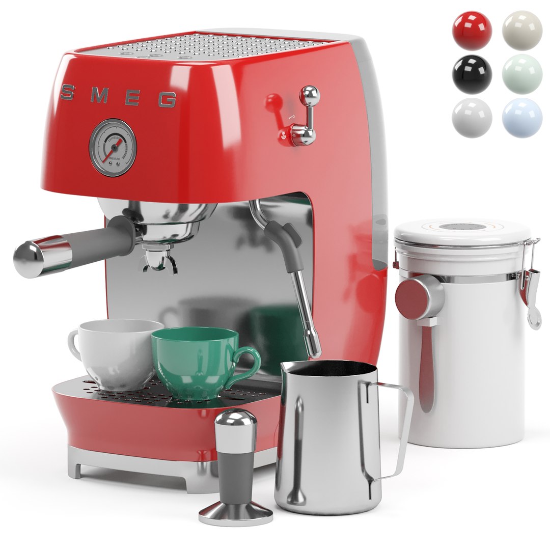 SMEG espresso coffee machine model https://p.turbosquid.com/ts-thumb/04/EqIKyR/bY/03/jpg/1765082381/1920x1080/fit_q87/b1d64149d4687780e98219426d7cbe74654c0c49/03.jpg