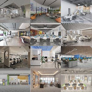 12 Administration Offices - 2020 - Bundle 03 3D