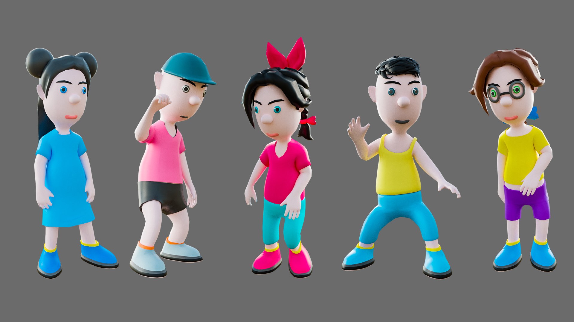 Cartoon characters-different people 3D model https://p.turbosquid.com/ts-thumb/04/L23P1S/MW/10/jpg/1706346178/1920x1080/fit_q87/364c20dc93ff85cff314b0105f2f1f5c0267fe1c/10.jpg