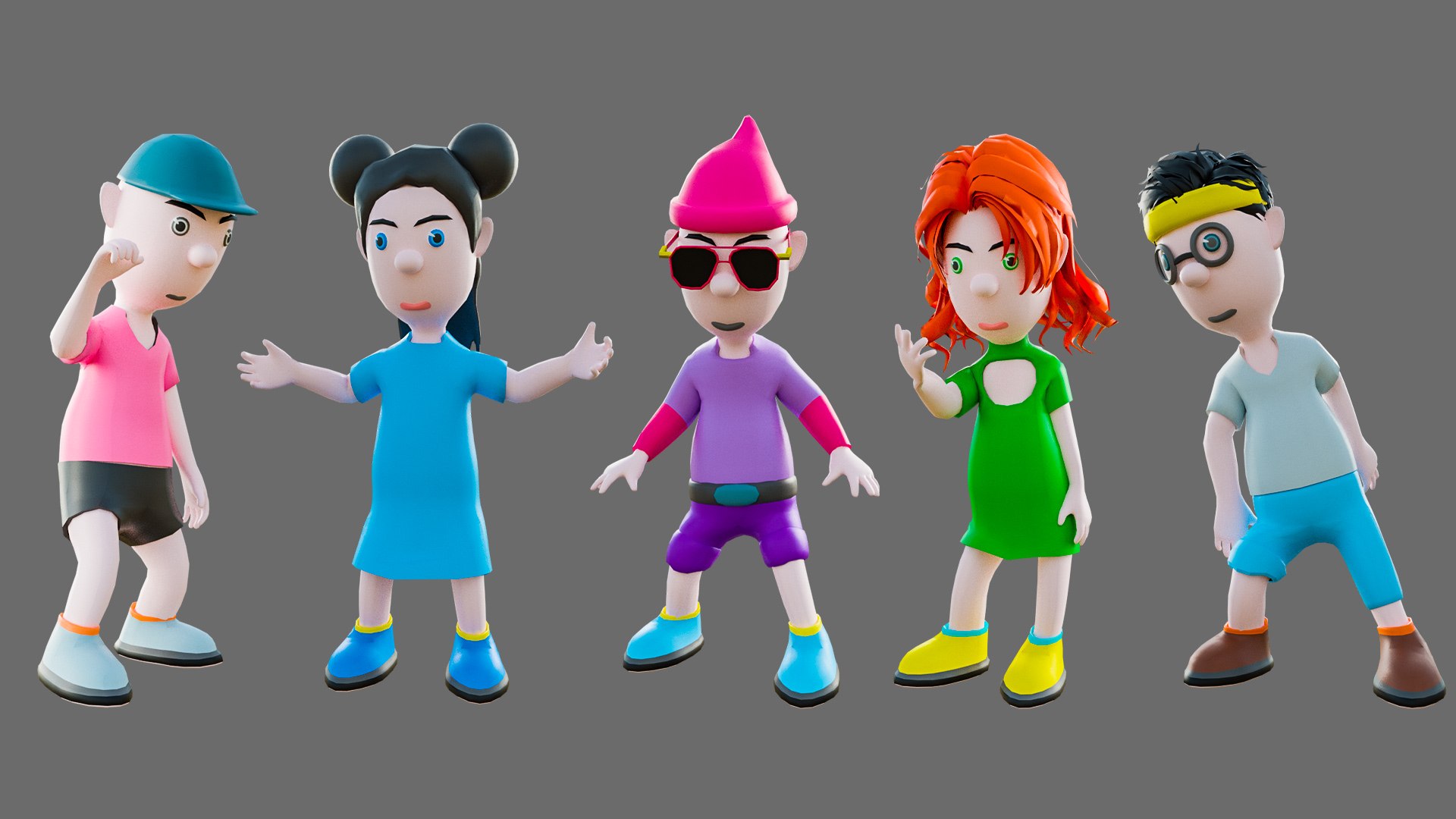 Cartoon characters-different people 3D model https://p.turbosquid.com/ts-thumb/04/L23P1S/S7/15/jpg/1706346180/1920x1080/fit_q87/678699efecaa13aac920d9fe460883888df46df0/15.jpg