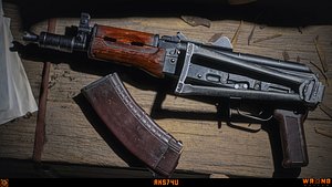 ak aks-74u 3D model