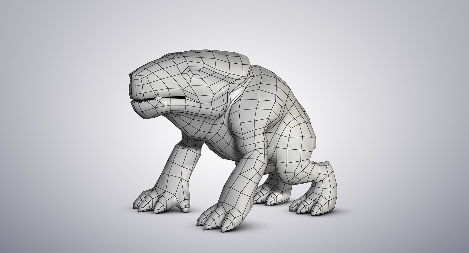 Character rig monster 3D model - TurboSquid 1169102