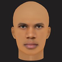 Low Poly A Boogie wit da Hoodie Rapper Head