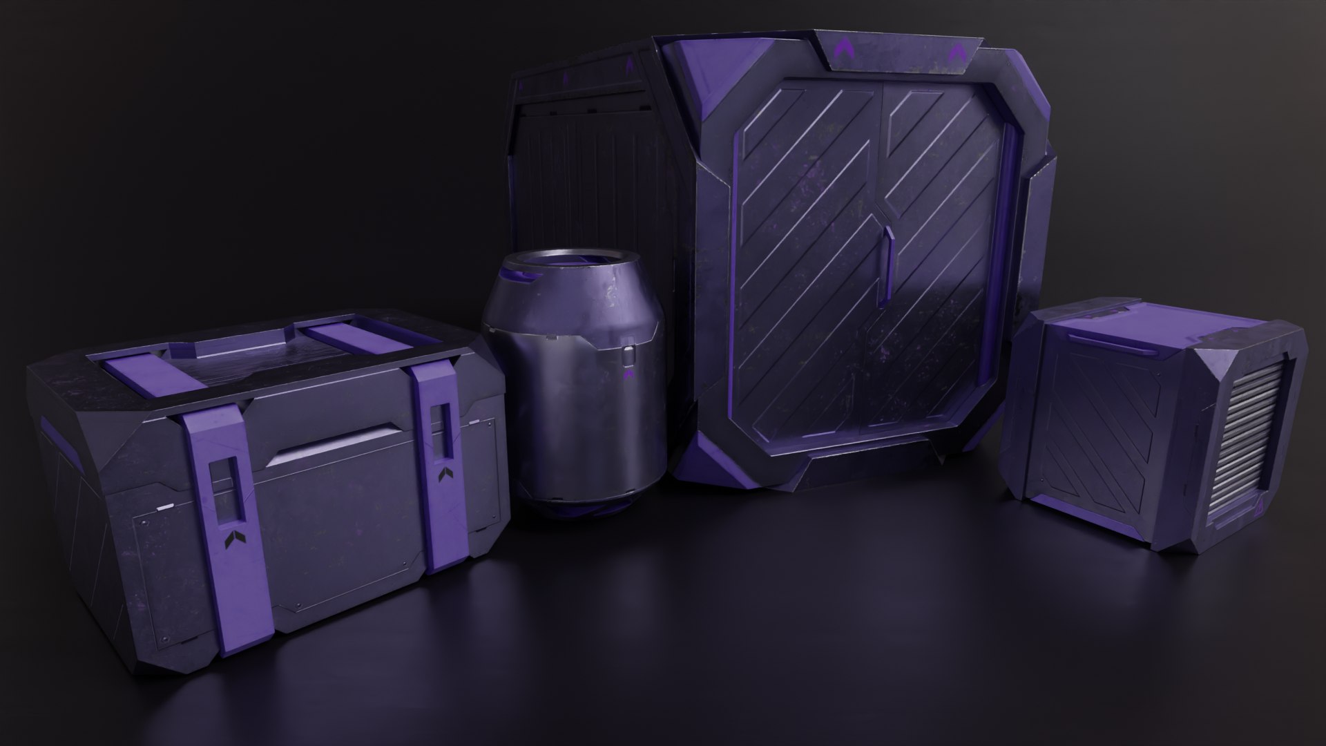 Sci-Fi Crates pack - Game ready model https://p.turbosquid.com/ts-thumb/04/Xdi3TF/40/purple/png/1689799268/1920x1080/fit_q87/9faa425ad1f2be20500de83116ef29882c81d41b/purple.jpg