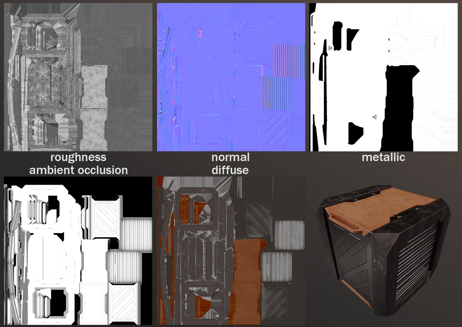 Sci-Fi Crates pack - Game ready model https://p.turbosquid.com/ts-thumb/04/Xdi3TF/8O/cratemaps/png/1689861037/1920x1080/fit_q87/b0917833e7195781485537800e3c80a193c8b5b7/cratemaps.jpg