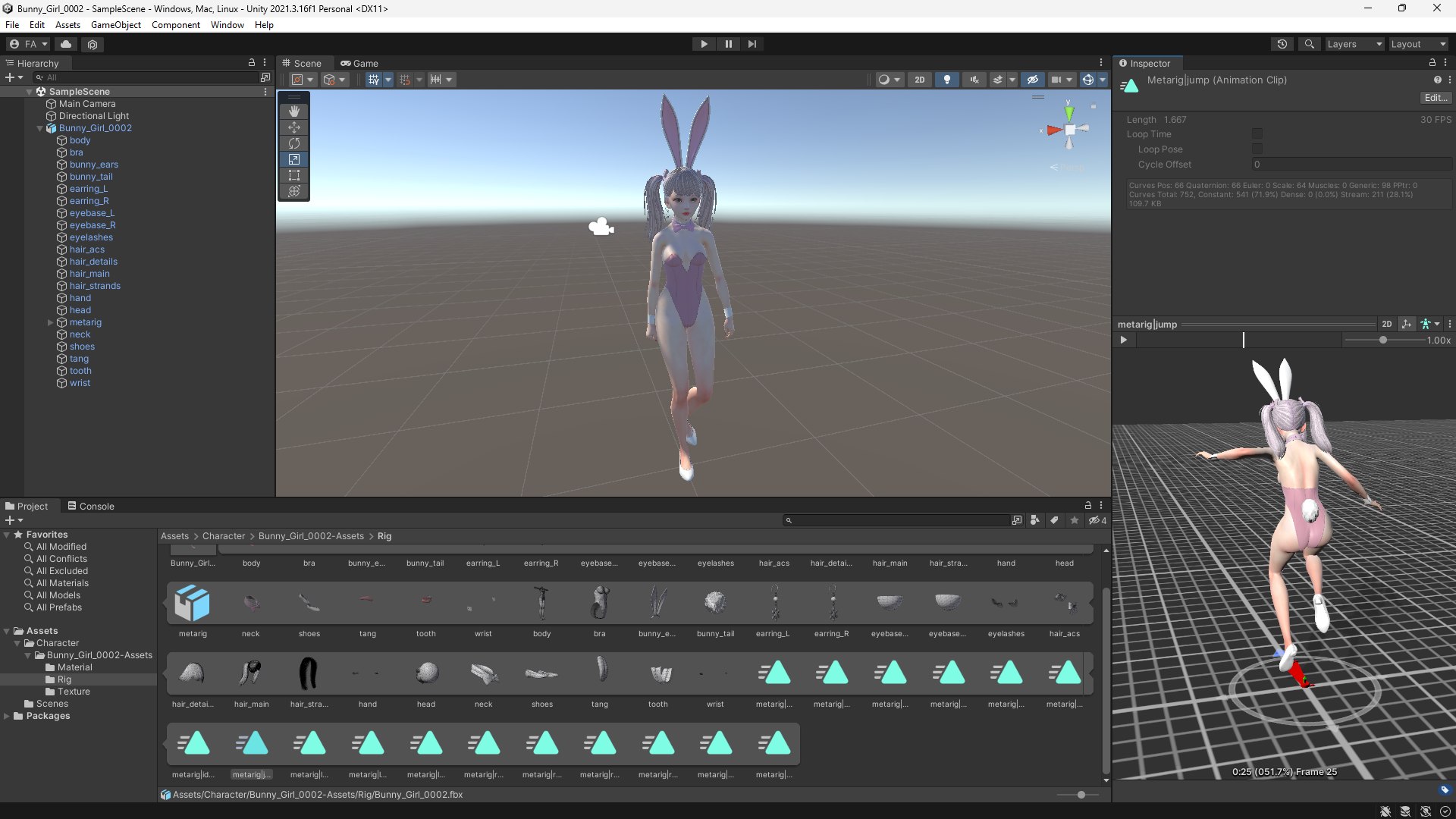 3D Bunny Girl 0002 - Rig - Unreal - Unity - Blender - Animated - Realistic Female Character https://p.turbosquid.com/ts-thumb/04/XmtzWG/IJ/8/png/1751843649/1920x1080/fit_q87/6226ba16c059c6df6ea825d66090bed805947f38/8.jpg