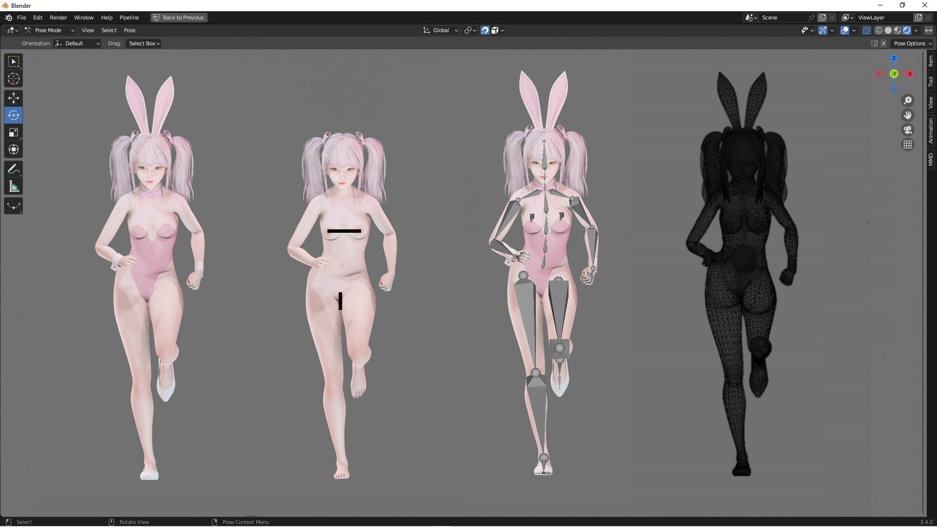 3D Bunny Girl 0002 - Rig - Unreal - Unity - Blender - Animated - Realistic Female Character https://p.turbosquid.com/ts-thumb/04/XmtzWG/QH/4c/png/1751843653/1920x1080/fit_q87/2fa004f20eb96a5a73977c278fe60f29e058f6ee/4c.jpg