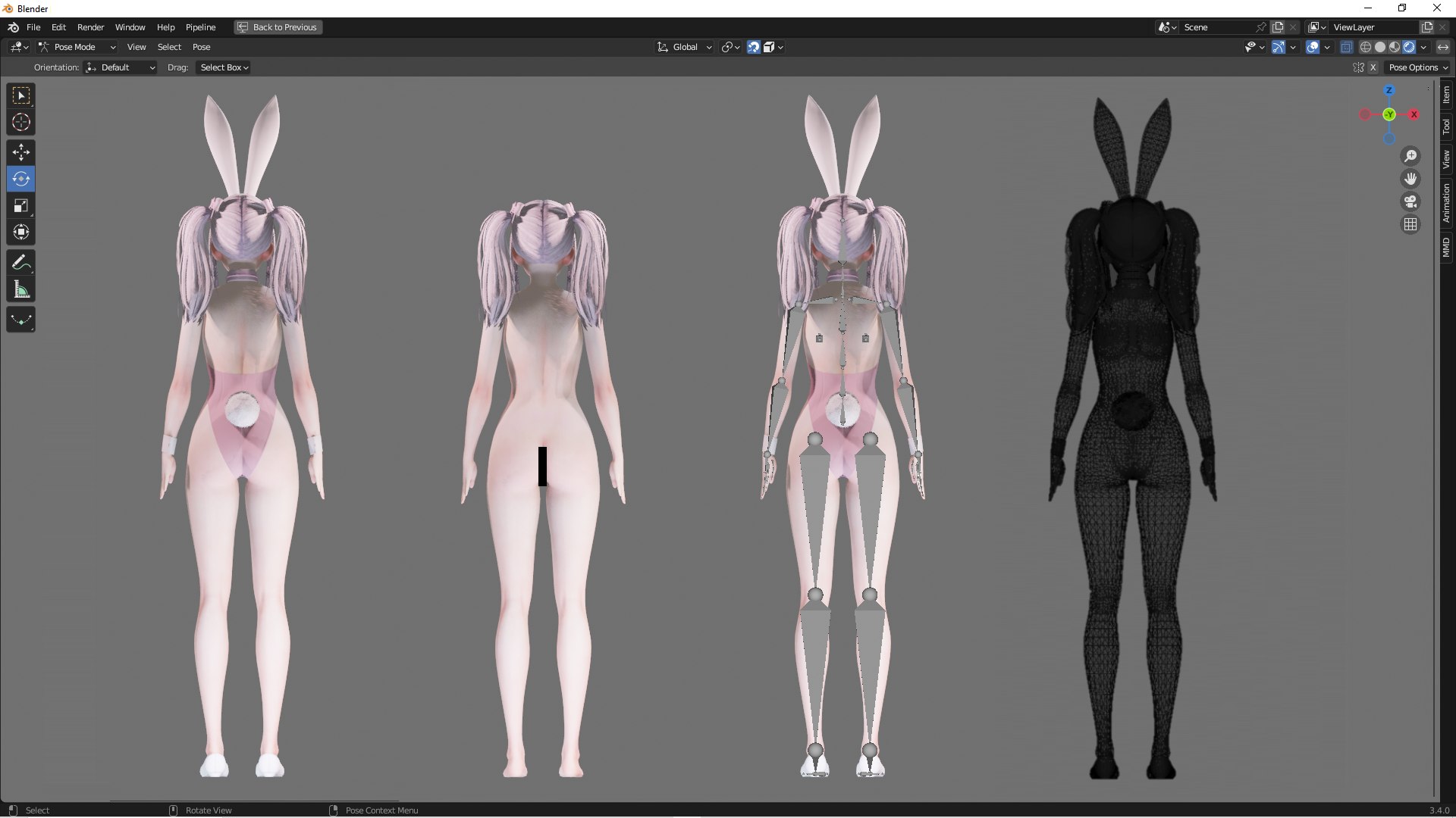 3D Bunny Girl 0002 - Rig - Unreal - Unity - Blender - Animated - Realistic Female Character https://p.turbosquid.com/ts-thumb/04/XmtzWG/oL/3c/png/1751843653/1920x1080/fit_q87/112005a1537e19840d54b5da5d9b5a28c20bec0c/3c.jpg