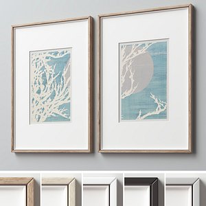 Picture Frames Set-665 3D model