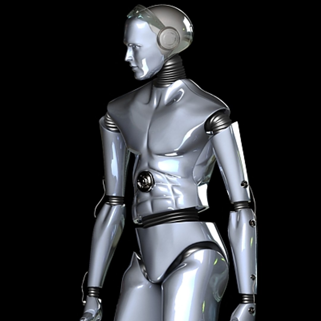 Max Robot Rigged