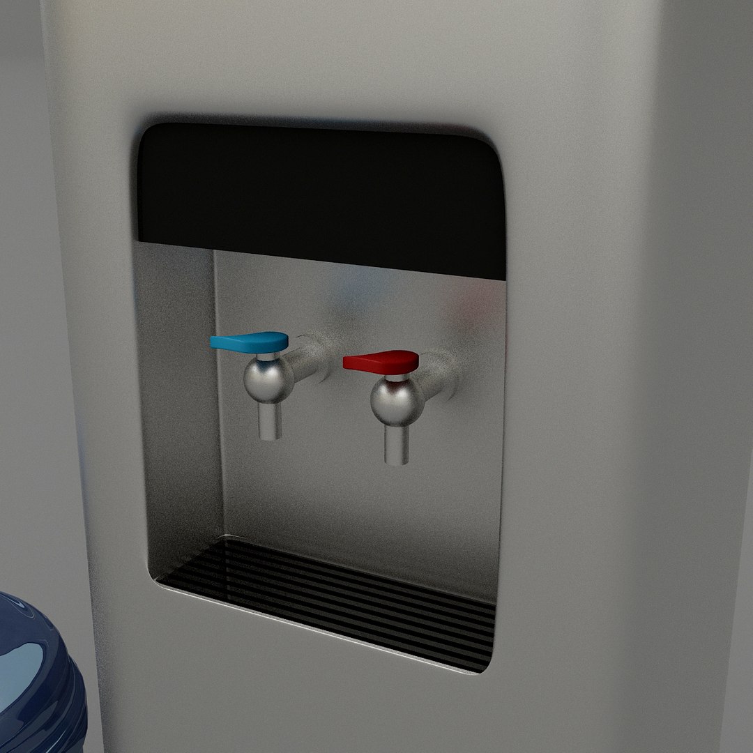 Water Dispenser 3D Model - TurboSquid 1421272