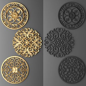 Rosette Round Molding
