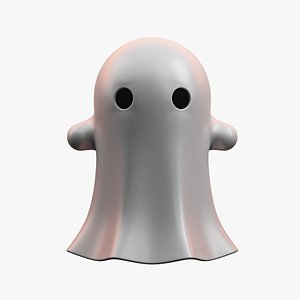 3D Halloween Ghost model