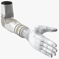Bionic Arm with Elbow Deka Rigged