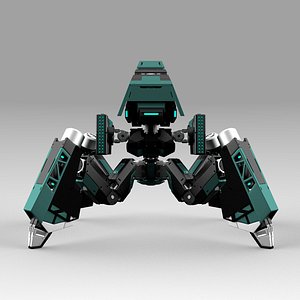 robot quadbot 101f 3D model