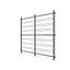 Metal Fencing Barrier Models for Gardens and Sidewalk model