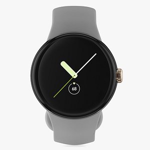 3D Google Pixel Watch Gold