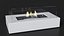 Bio Ethanol Burner White