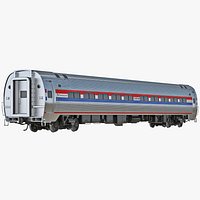 Railroad Amtrak Passenger Car 2