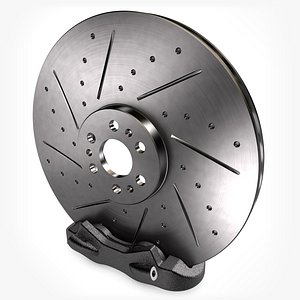 3d brake disc caliper