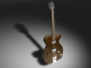 Jazz Guitar.c4d